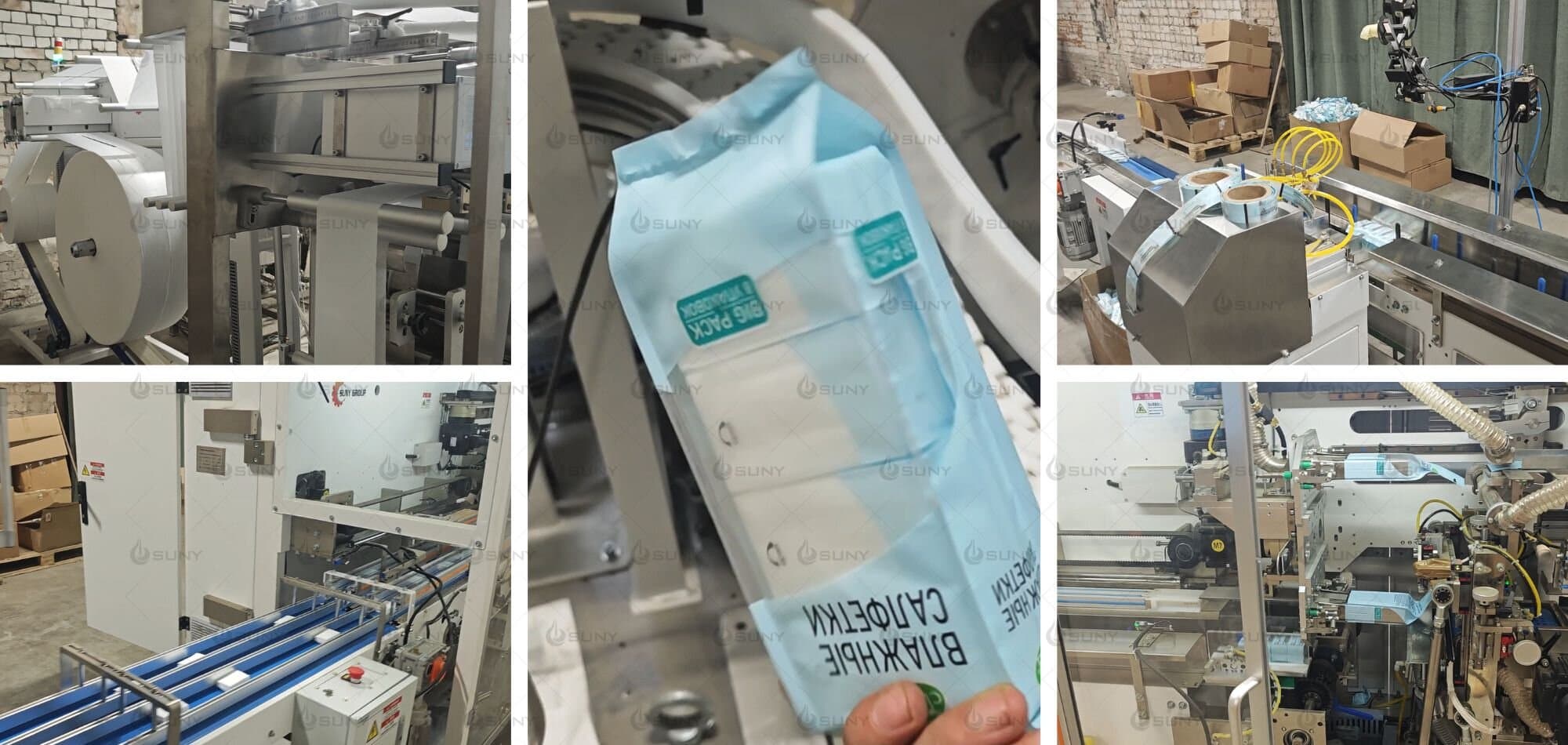 Mini Pocket Wet Wipes Production Line in Russia