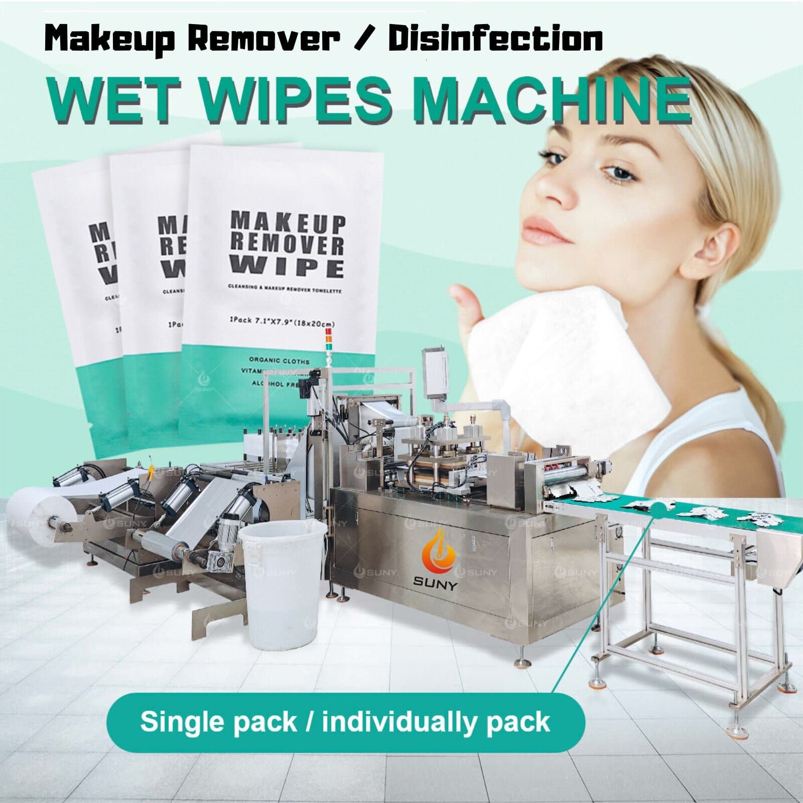 Disinfecting wet wipes machine Disinfecting wet wipes machine