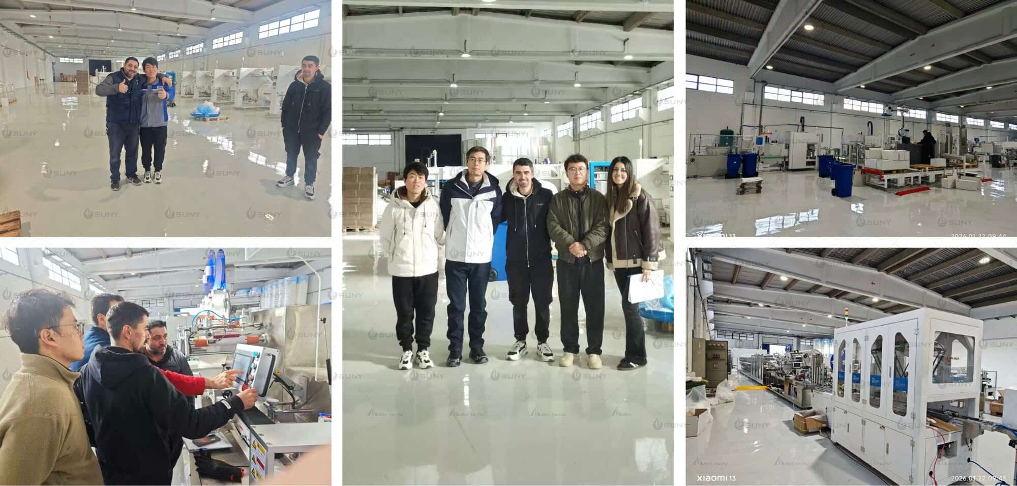 20 Roll Wet Wipes Production Line Customer Project in Greece